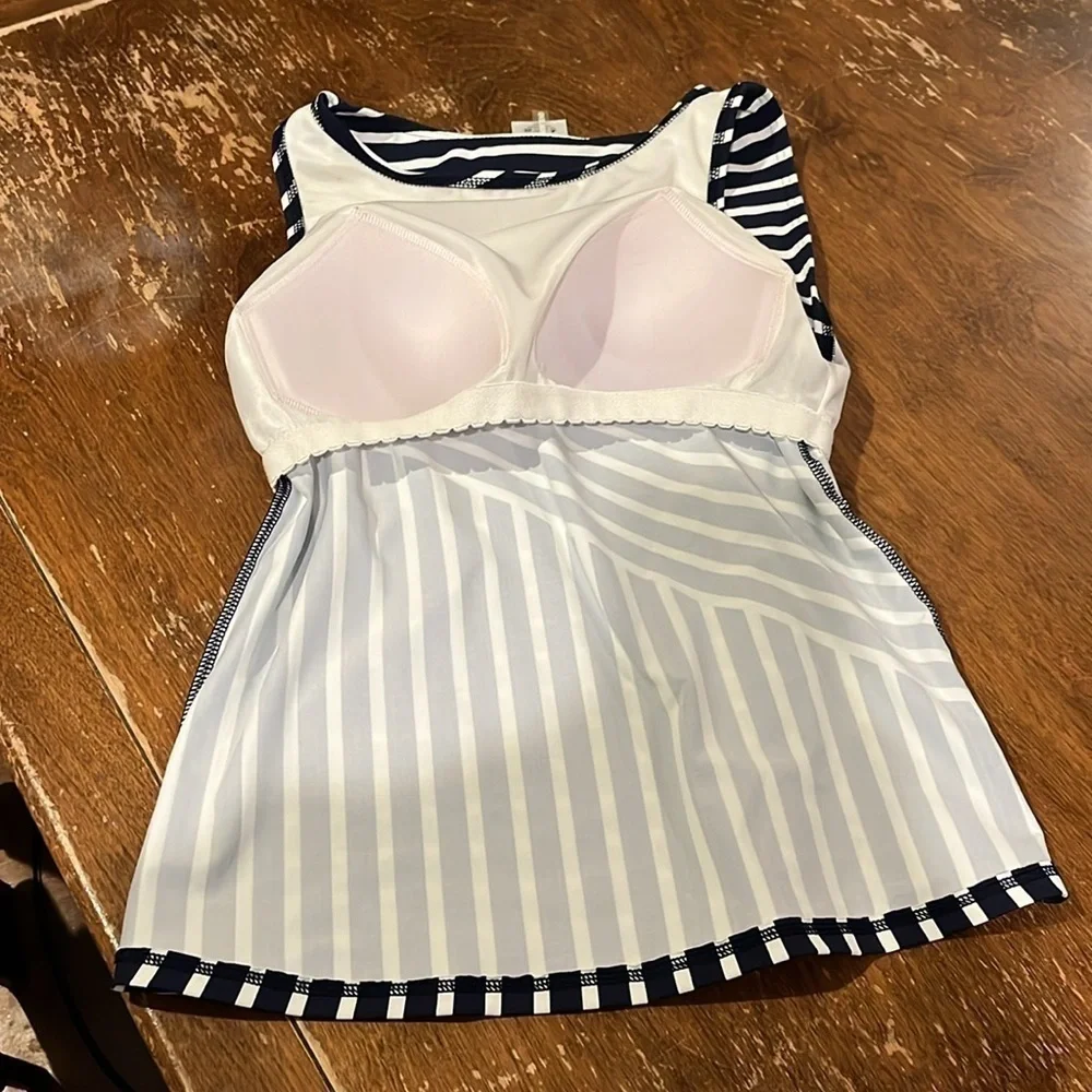 Lands End High Neck Tankini